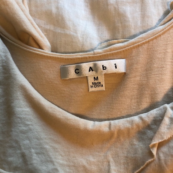 CABI Sleeveless Ruffled Top - Picture 3 of 3